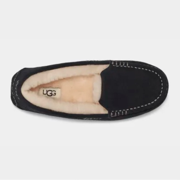 UGG Ansley Slippers, Size 7, Women’s, Black, NIB - Picture 4 of 7